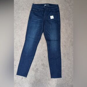 Old Navy Dark Blue Ankle Jeans